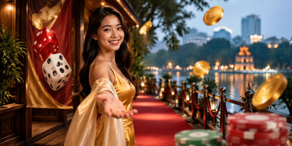 Người chơi thưởng thức trò chơi tài xỉu tại Hà Nội