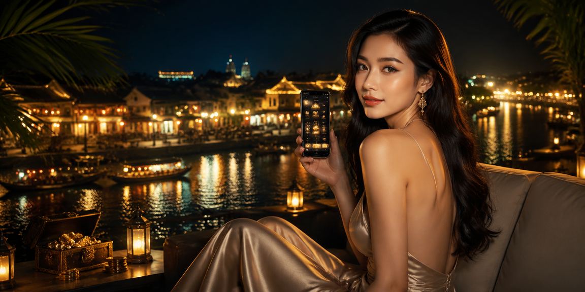 Người chơi sử dụng ứng dụng 3554 tại Huế